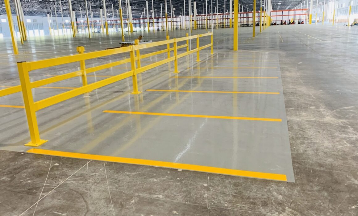 Acid Resistant Novolac Coating for Forklift Battery Charging Areas