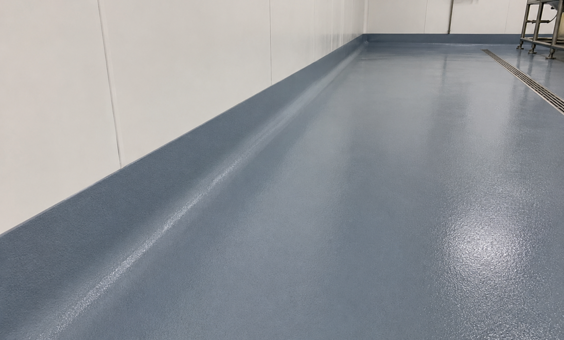 epoxy cove base seamless floor to wall transition